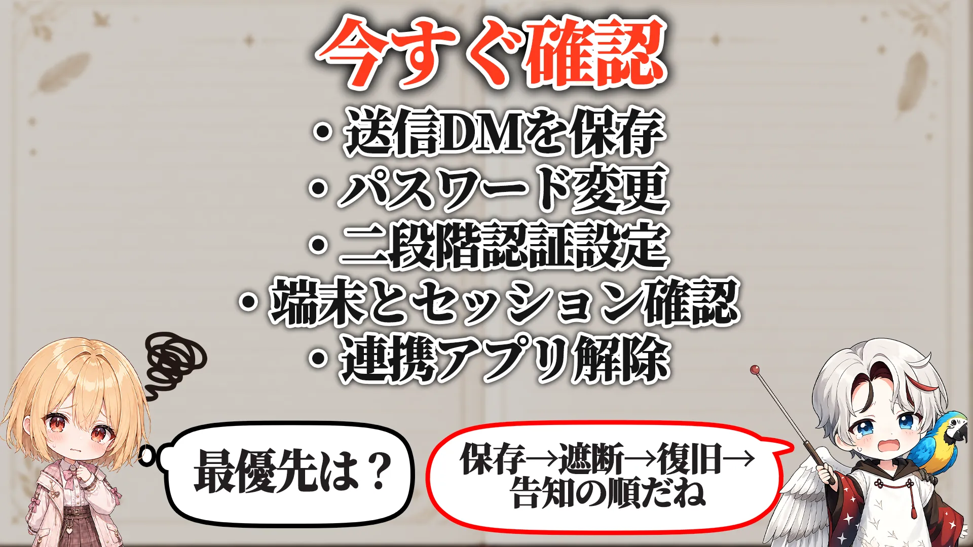 今すぐやるチェックリスト
