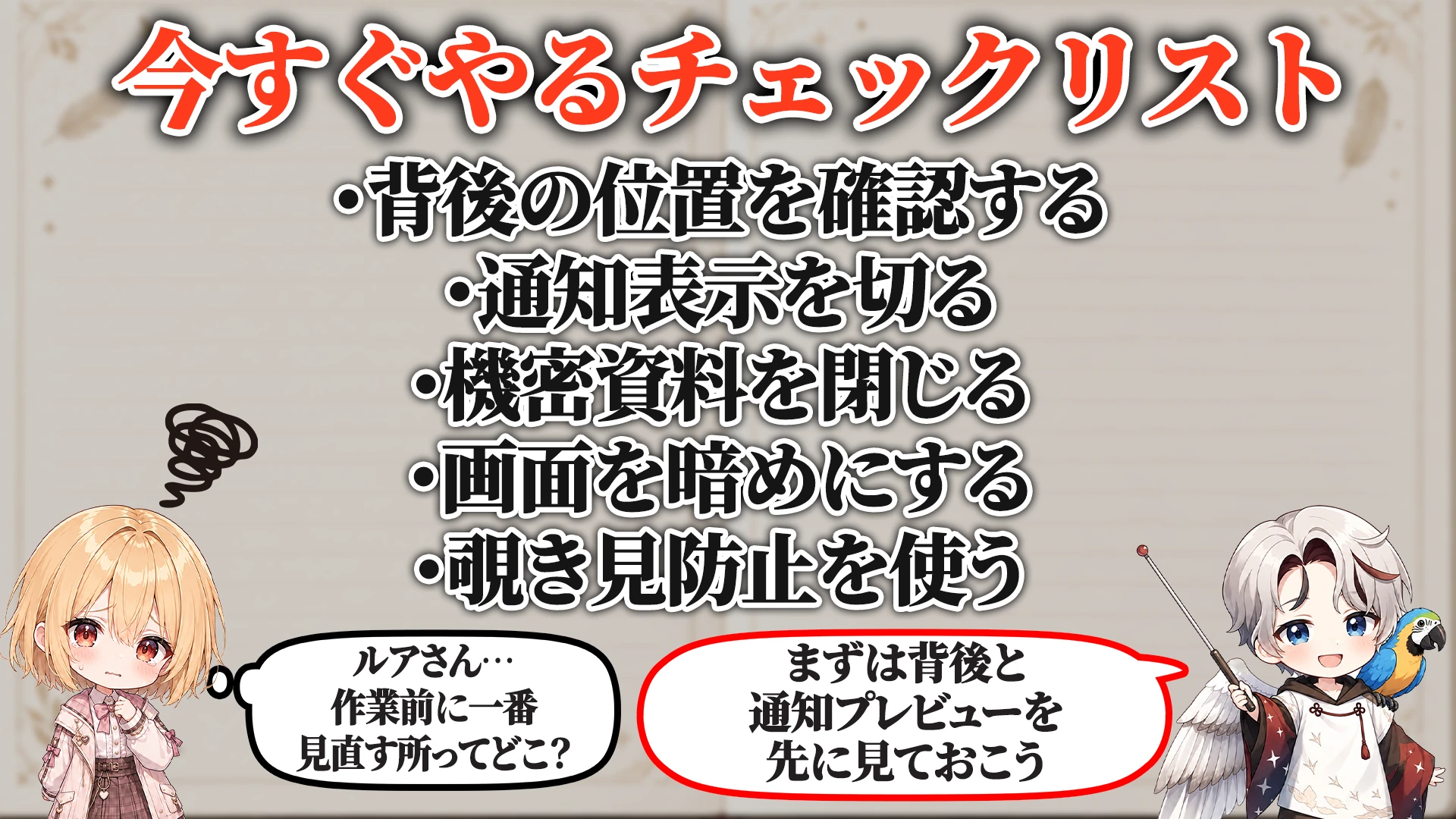危険度ごとの判断段階