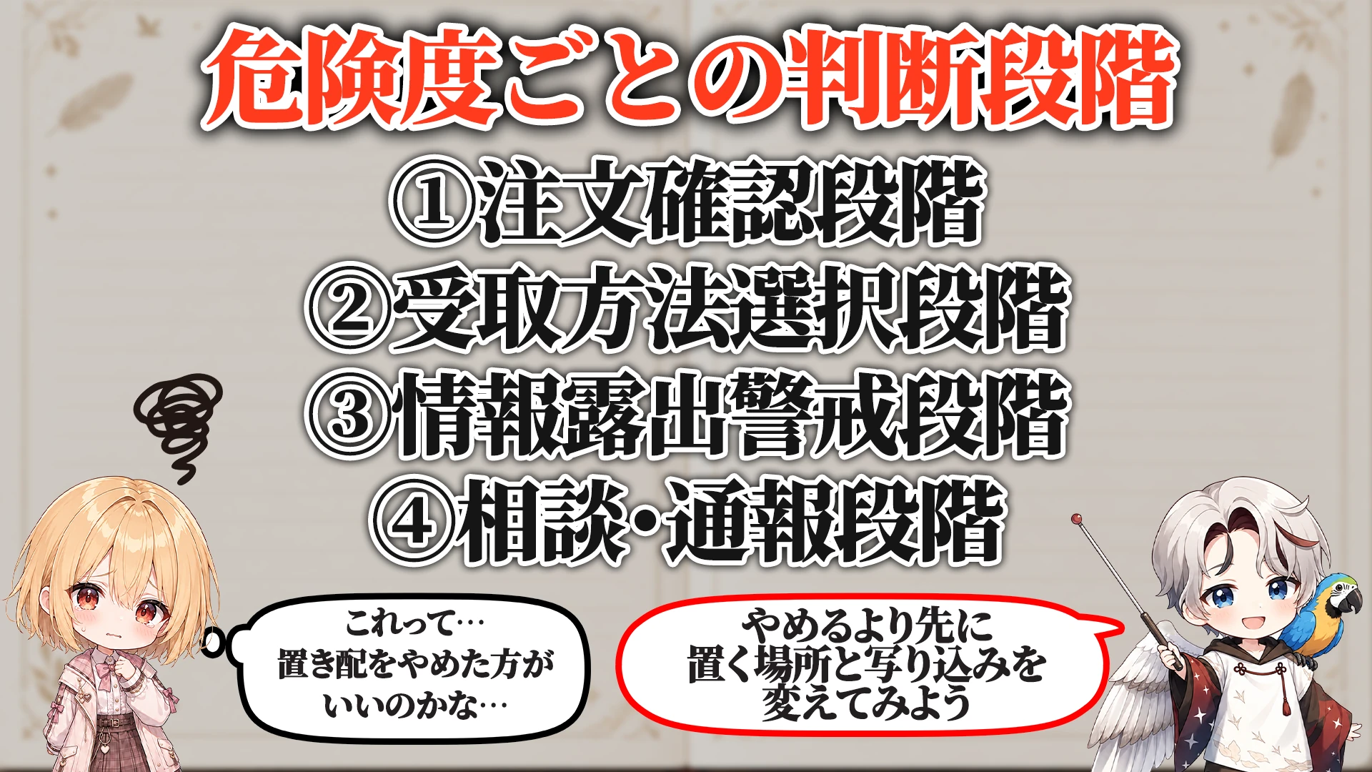 よくある危険サイン