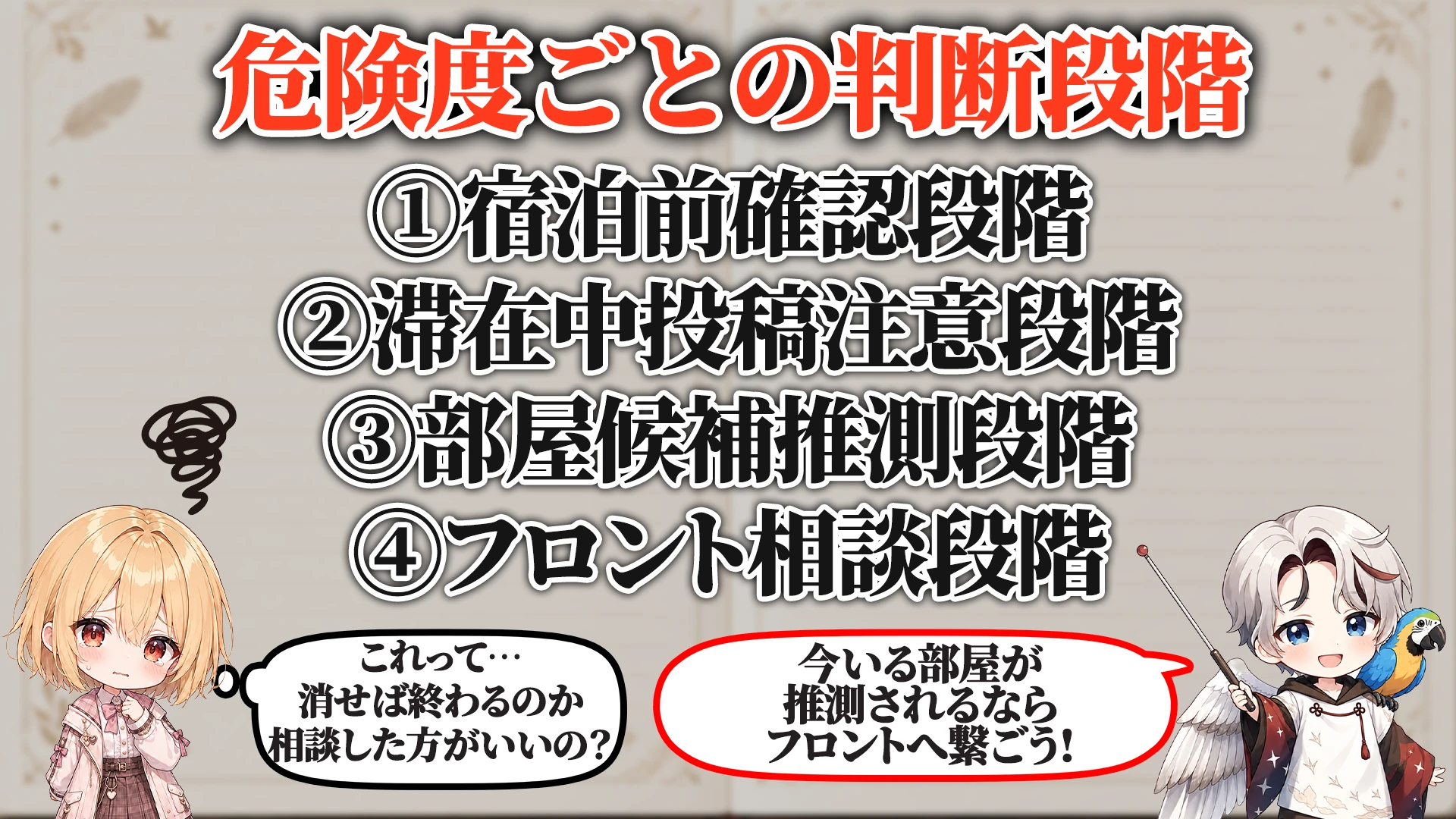 よくある危険サイン
