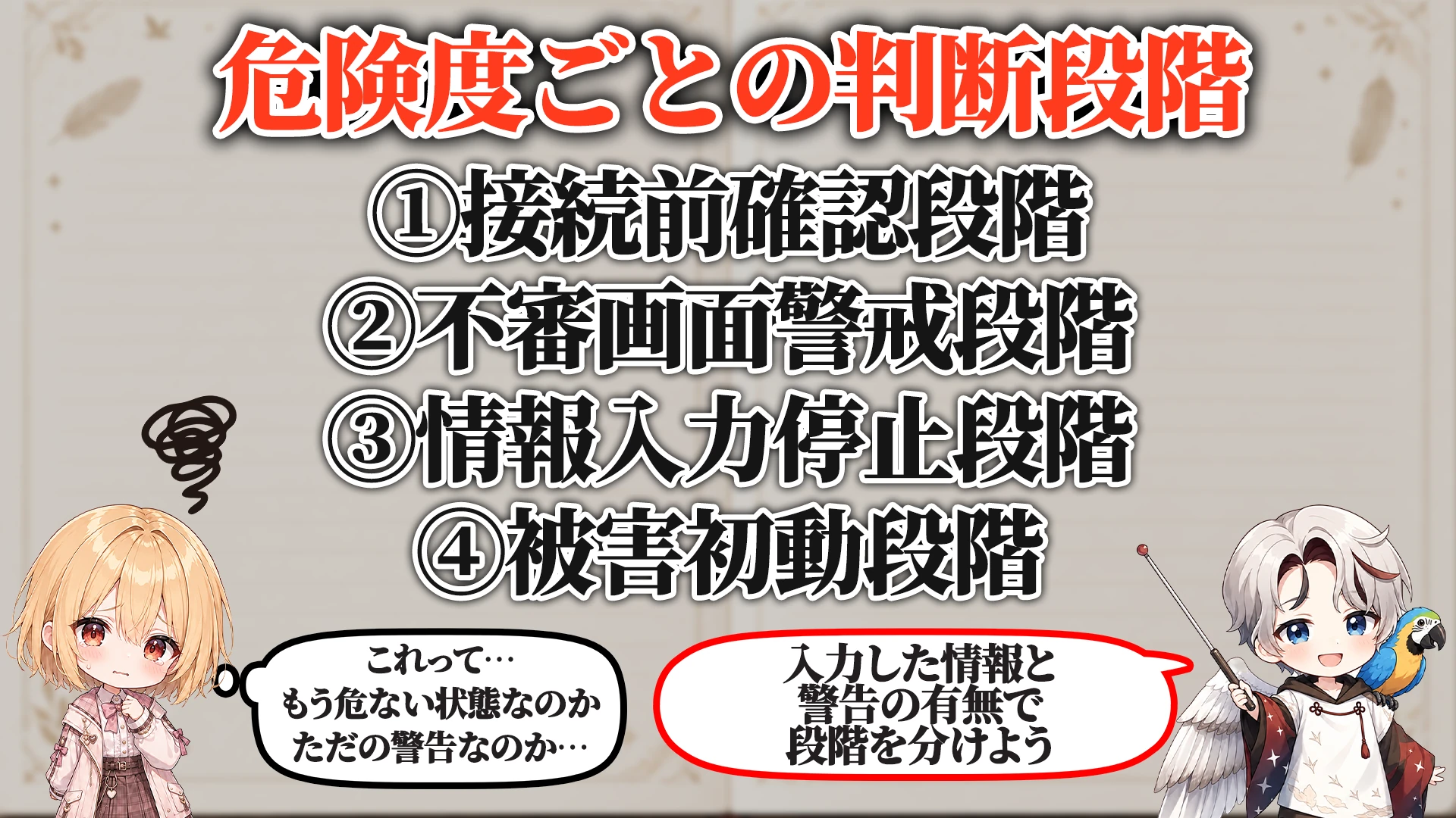 よくある危険サイン
