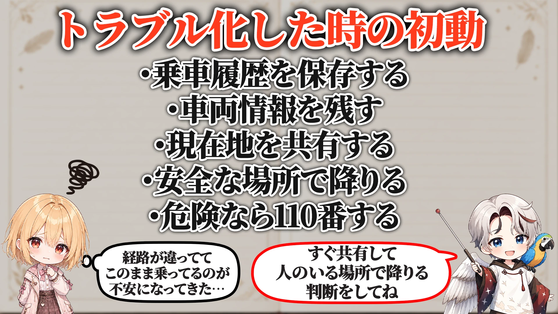 ログ・証拠の残し方